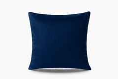 Wool Flannel Pillow - Blue