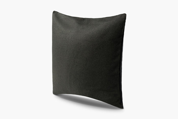 Wool Flannel Pillow - Fern | Carbon