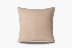 Wool Flannel Pillow - Sand | Solid Sand