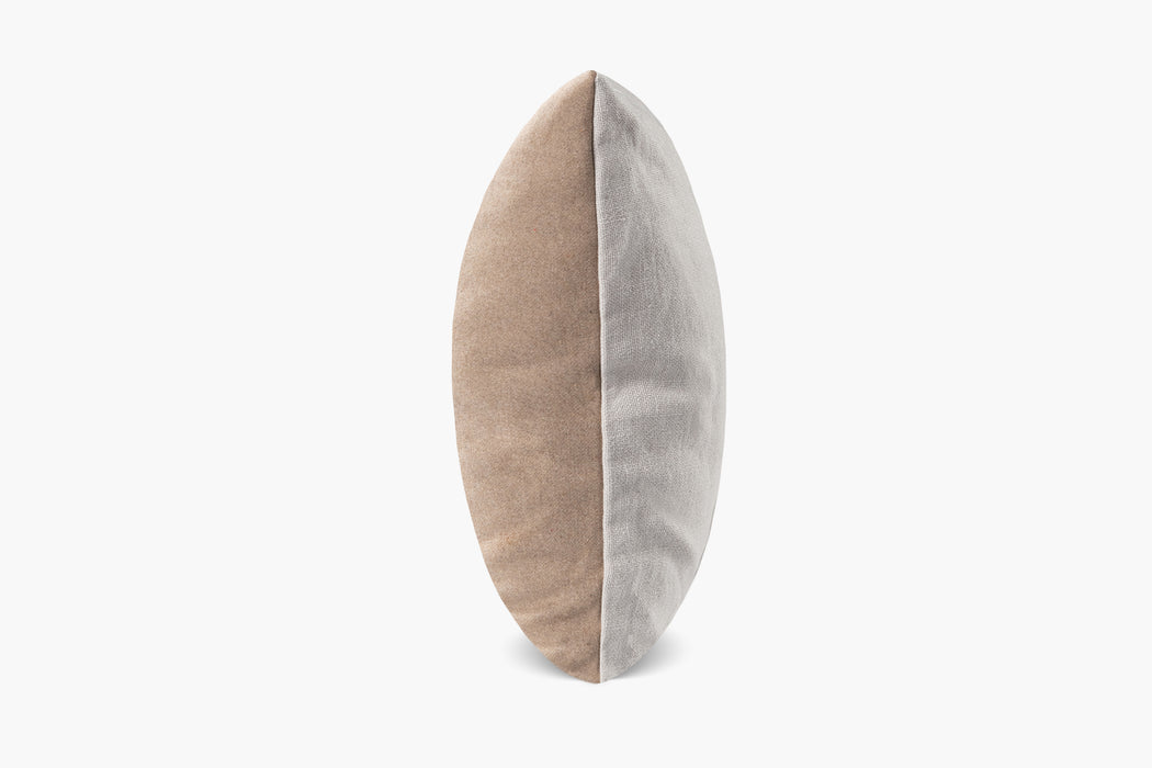 Wool Flannel Pillow - Sand | Solid Sand