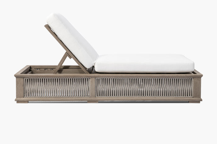 Ilma Outdoor Teak Chaise
