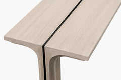 Farah Wood and Metal C Table