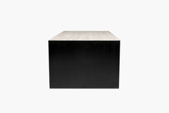 Artois Coffee Table with Travertine Top