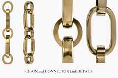 Insignia Triple Pendant – Brass