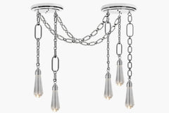 Insignia Grande Chandelier – Nickel