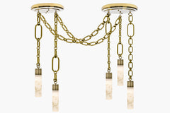 Insignia Grande Chandelier – Brass