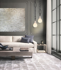 Insignia Double Pendant – Nickel