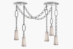 Insignia Grande Chandelier – Nickel