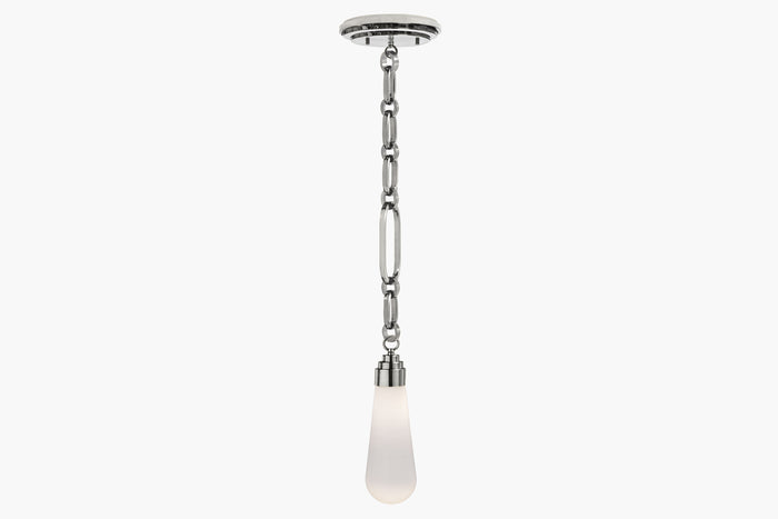 Insignia Single Pendant – Nickel