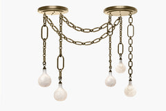 Insignia Grande Chandelier – Brass