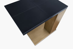 Miles Leather C Table