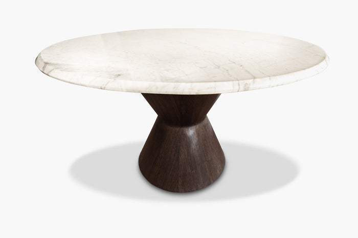 London Round Marble Entry Table