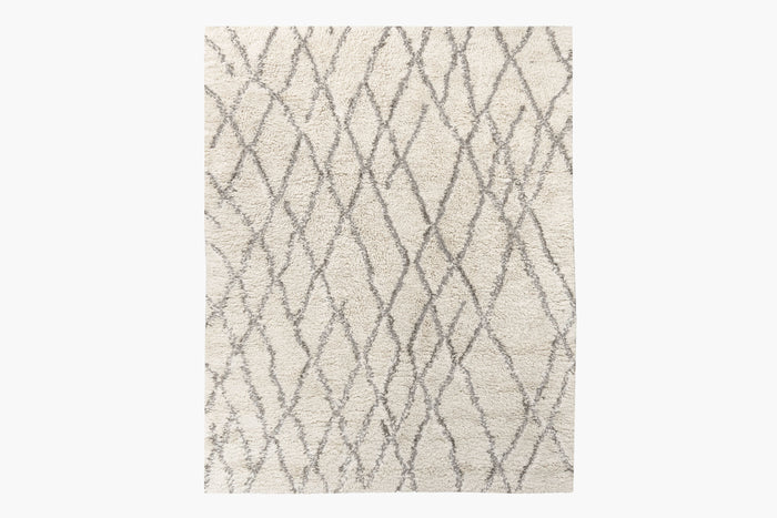 Noura Moroccan Rug – Ivory