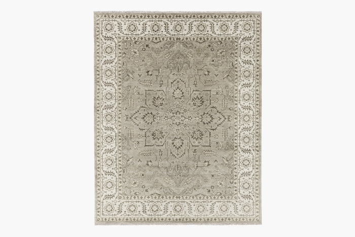 Katya Rug – Taupe / Ivory