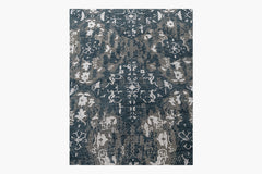 Kera Rug – Indigo / Grey