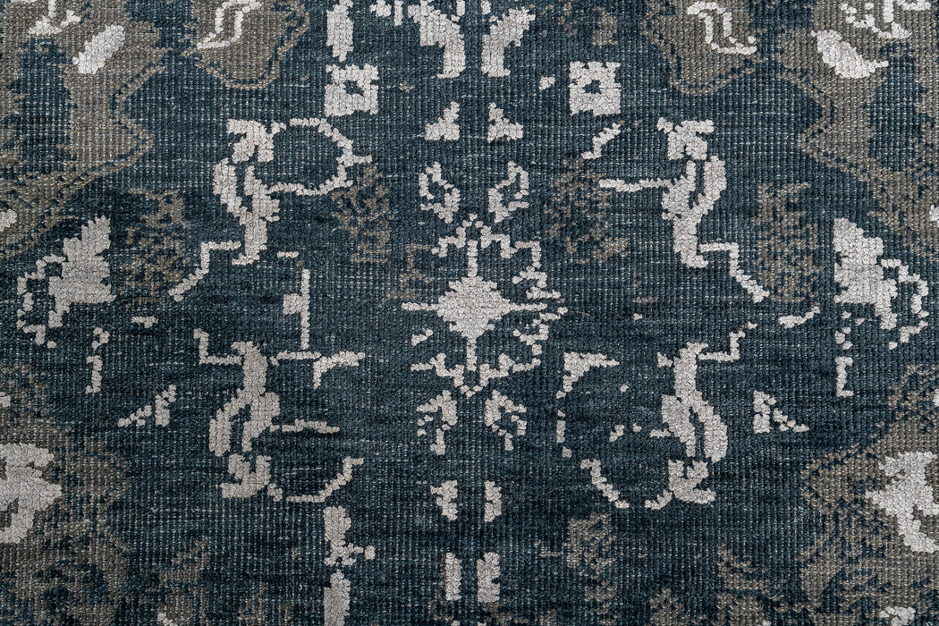 Kera Rug – Indigo / Grey