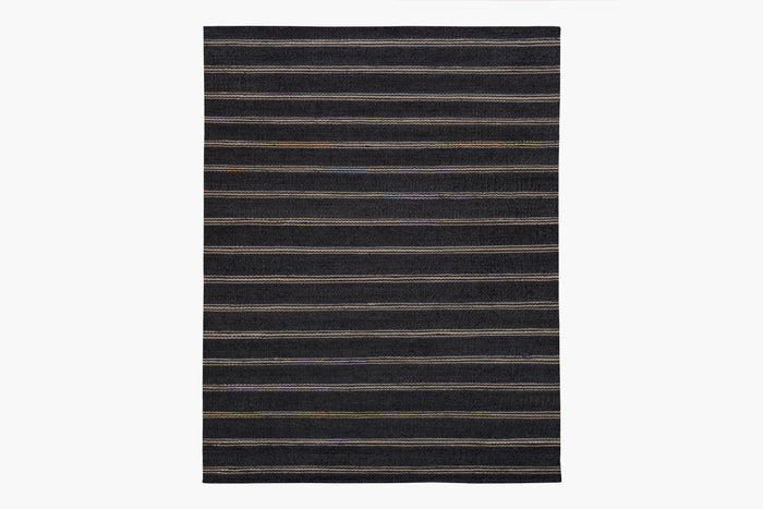 Lenia Rug – Black / Natural