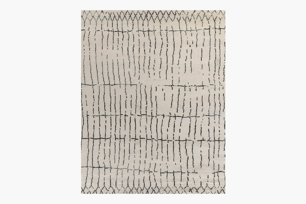 Plaga Rug – Sand / Black