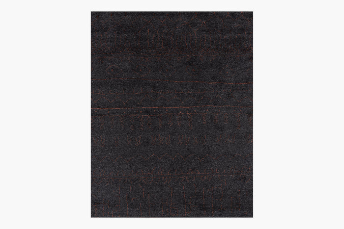 Cali Moroccan Rug – Charcoal / Amber