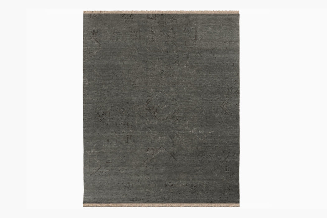 Venza Rug – Dark Grey / Brown
