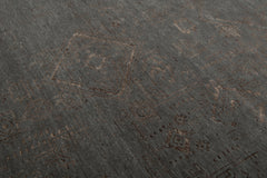 Venza Rug – Dark Grey / Brown