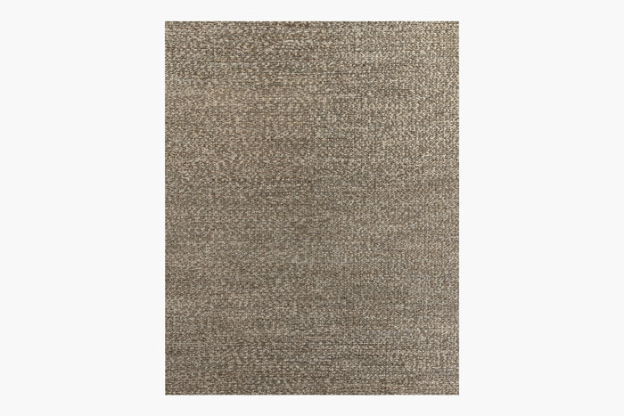 Chunky Hand-Braided Jute Rug – Ivory / Silver