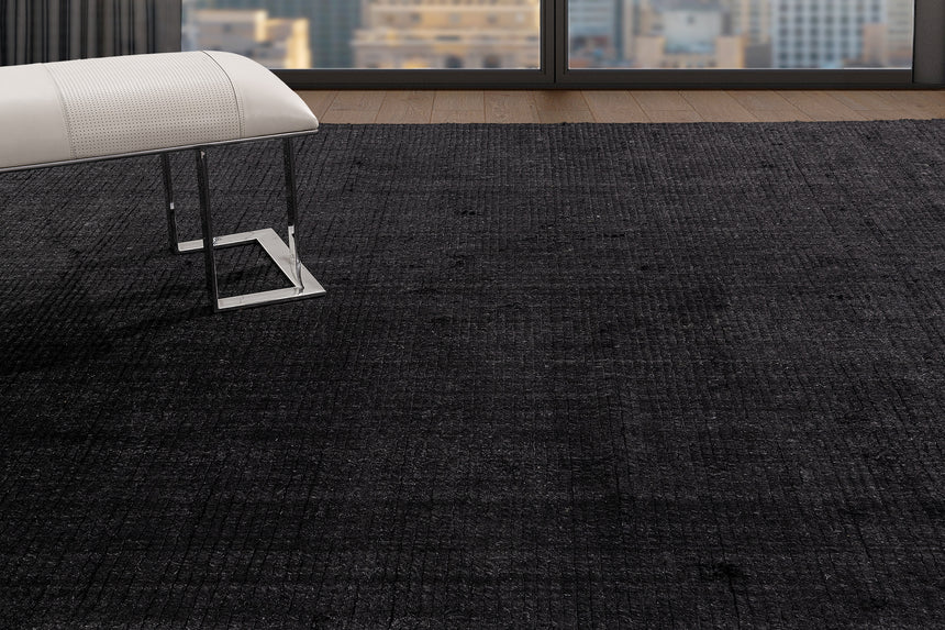 Isa Rug – Black