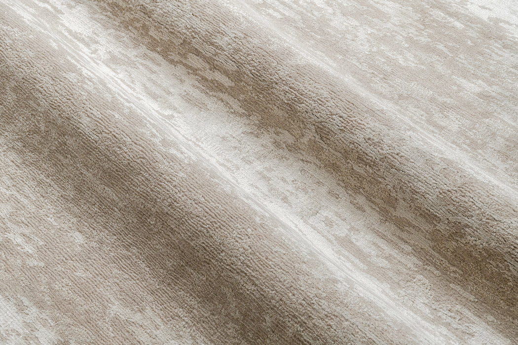 Sienna Silk and Wool Rug – Burlap / Truffle