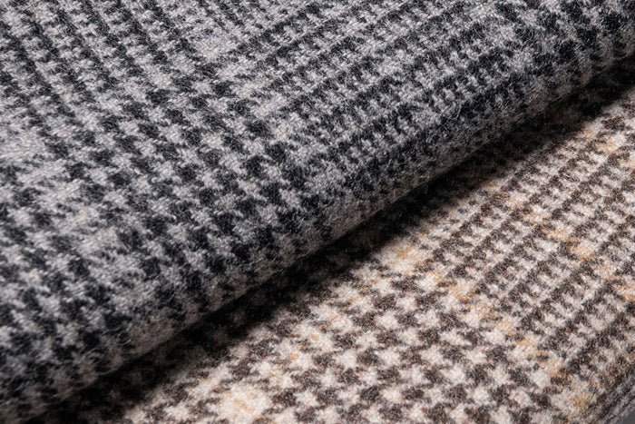 Wool Windowpane Houndstooth