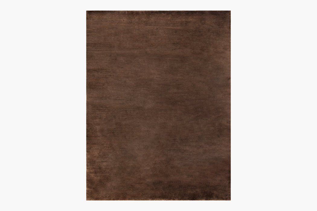 Performance Hand-knotted Roma Rug – Coffee