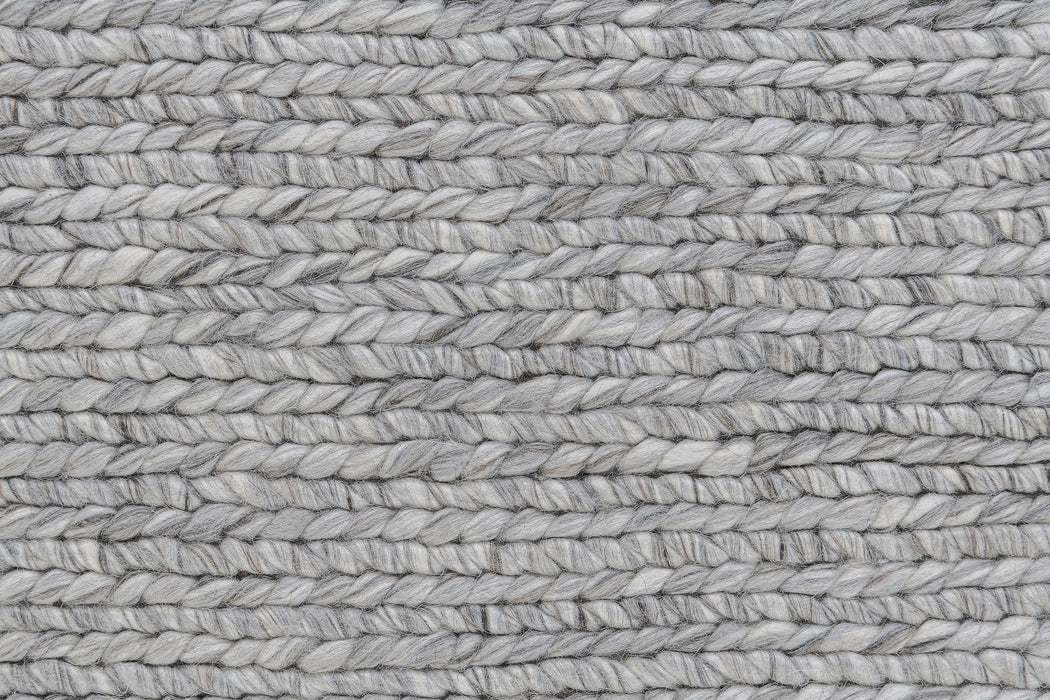 Performance Braided Wool Rug – Fog