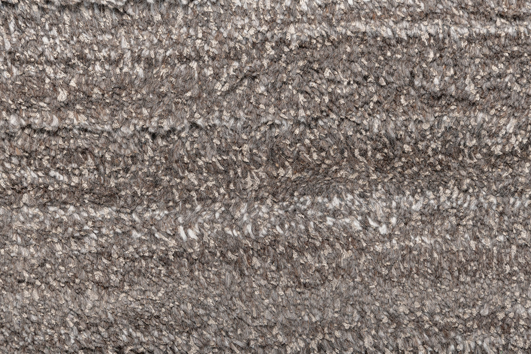 Saheel Handknotted Shag Rug – Espresso