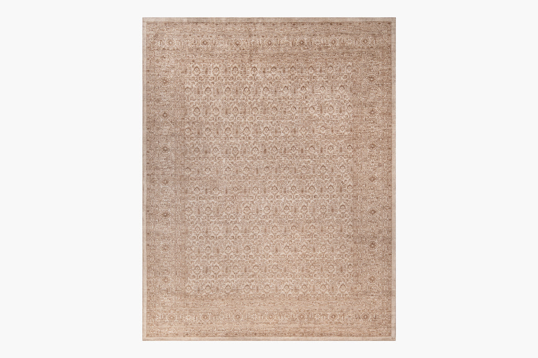 Carpi Rug - Beige Rust