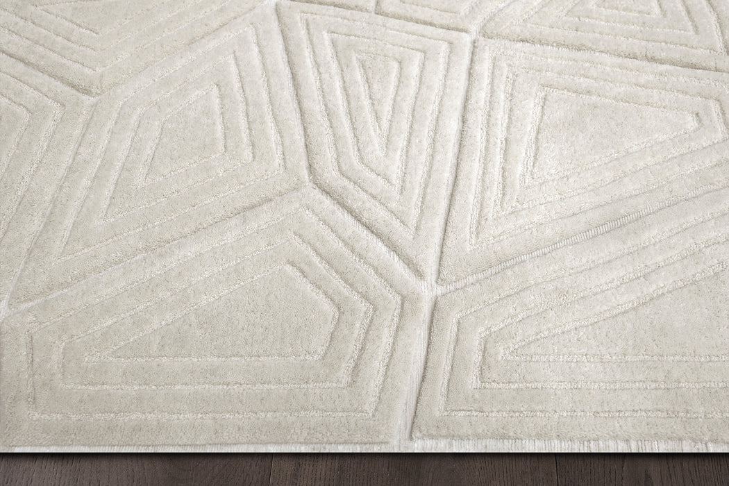 Labryrinth Rug – Ivory