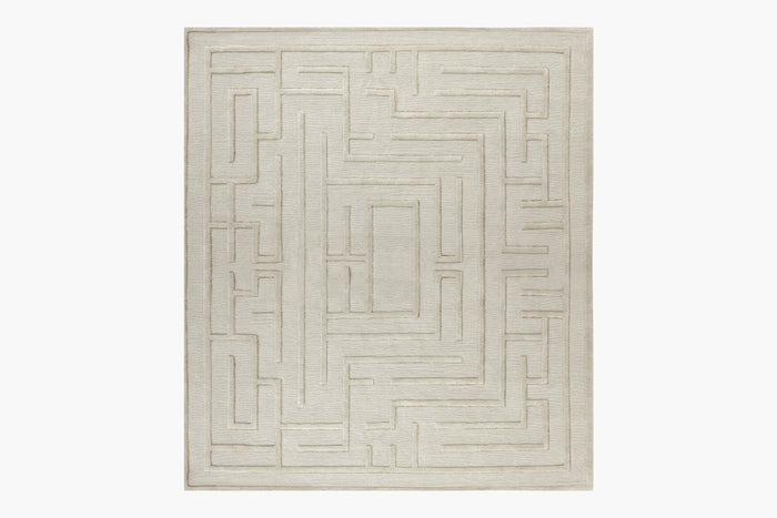 Square Pisani Rug – Parchment