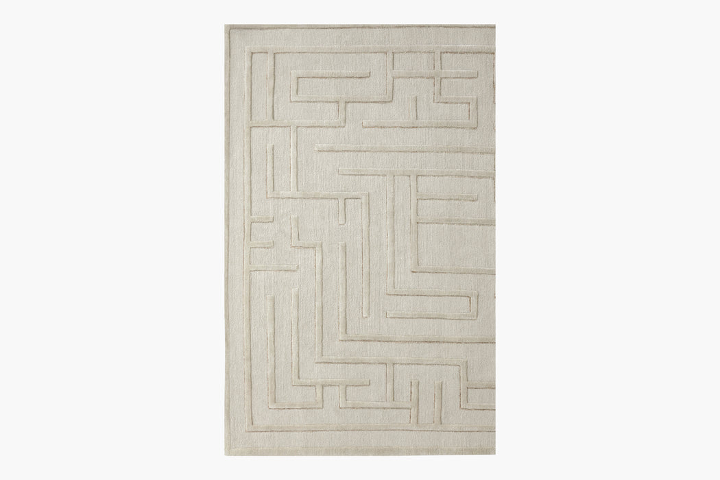 Square Pisani Rug – Parchment