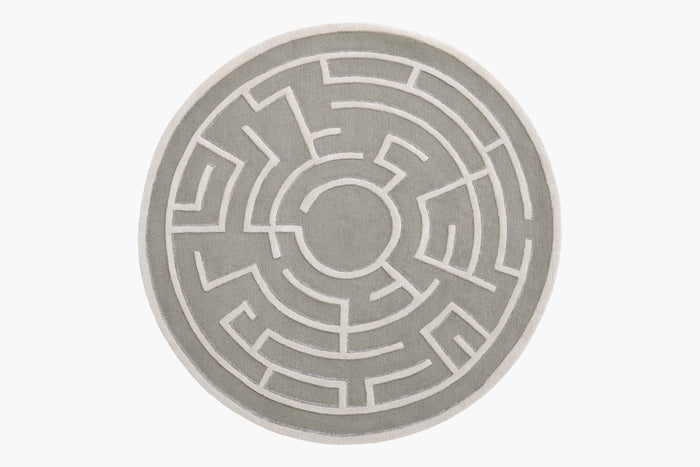 Circular Pisani Rug – Ash