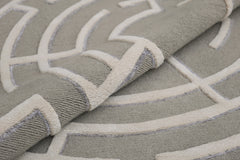 Circular Pisani Rug – Ash