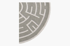 Circular Pisani Rug – Ash