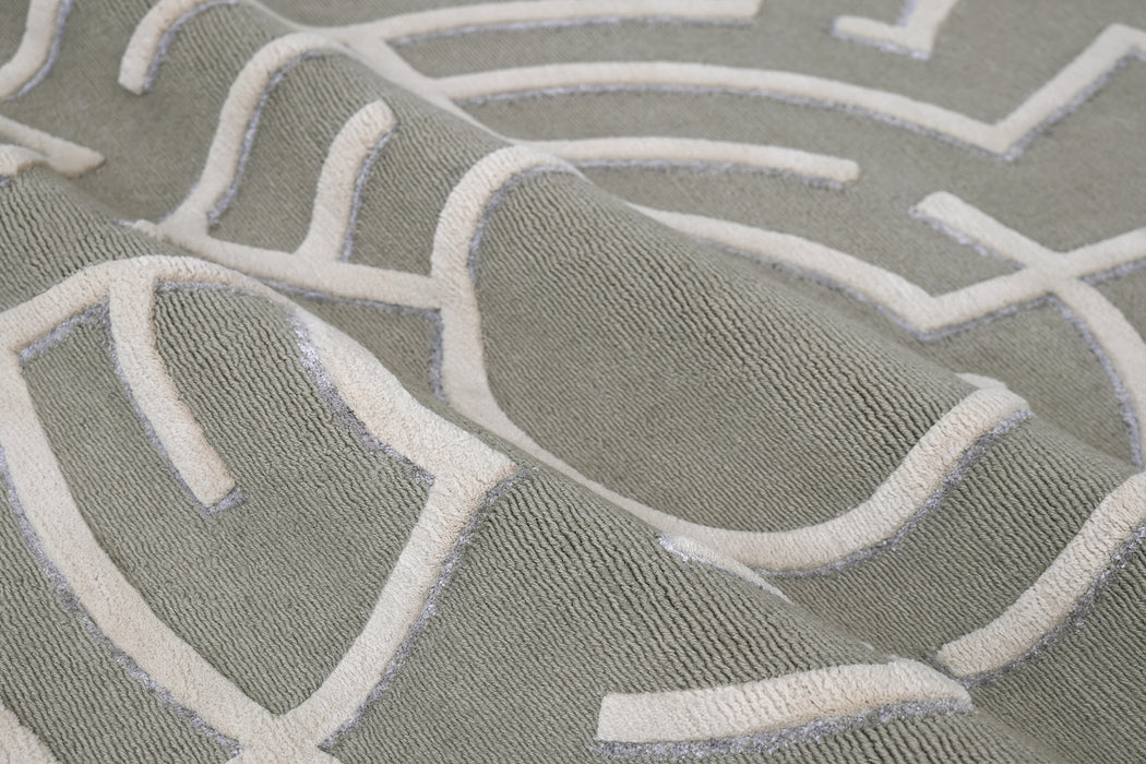 Circular Pisani Rug – Ash
