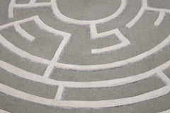 Circular Pisani Rug – Ash