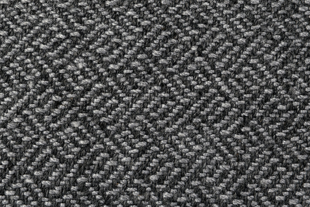 Angled Diamond Pillow Cover - Charcoal