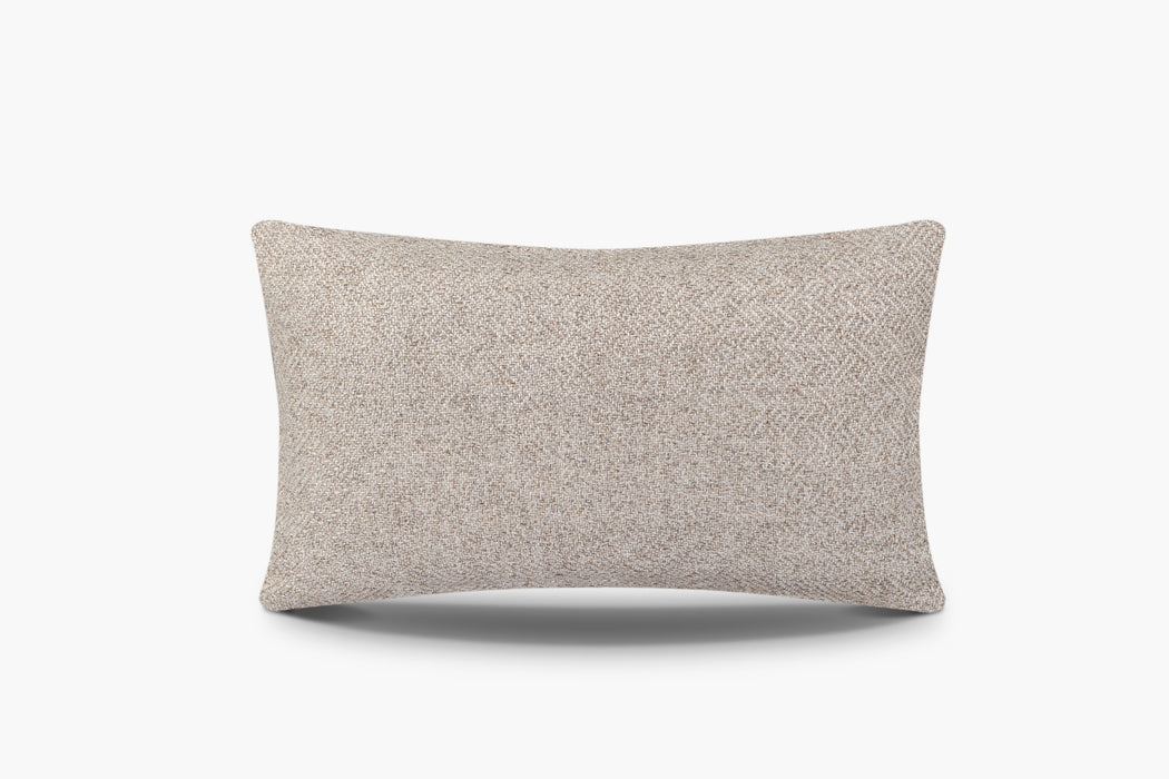 Angled Diamond Pillow Cover - Ivory