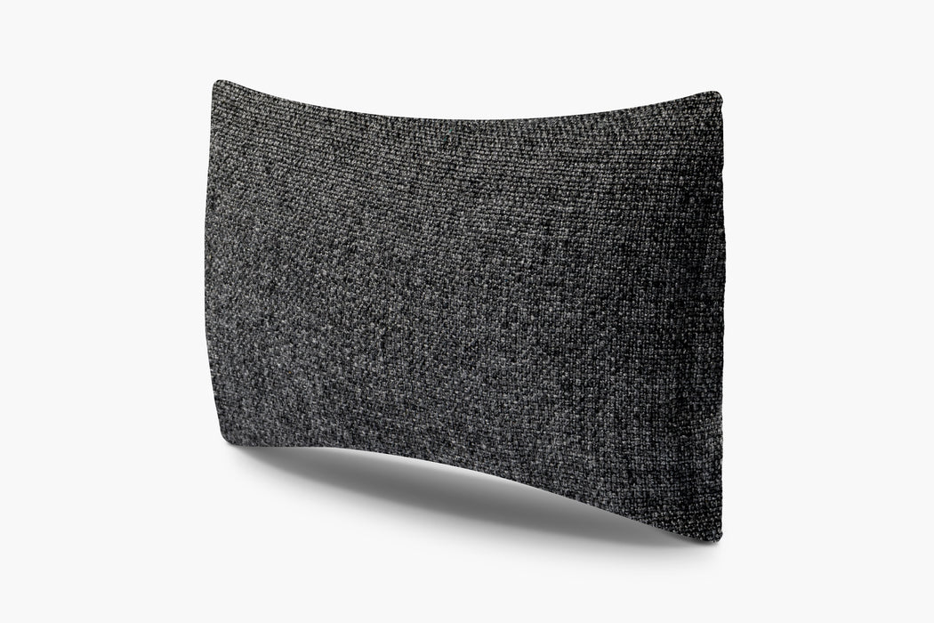 Basketweave Pillow Cover - Graphite