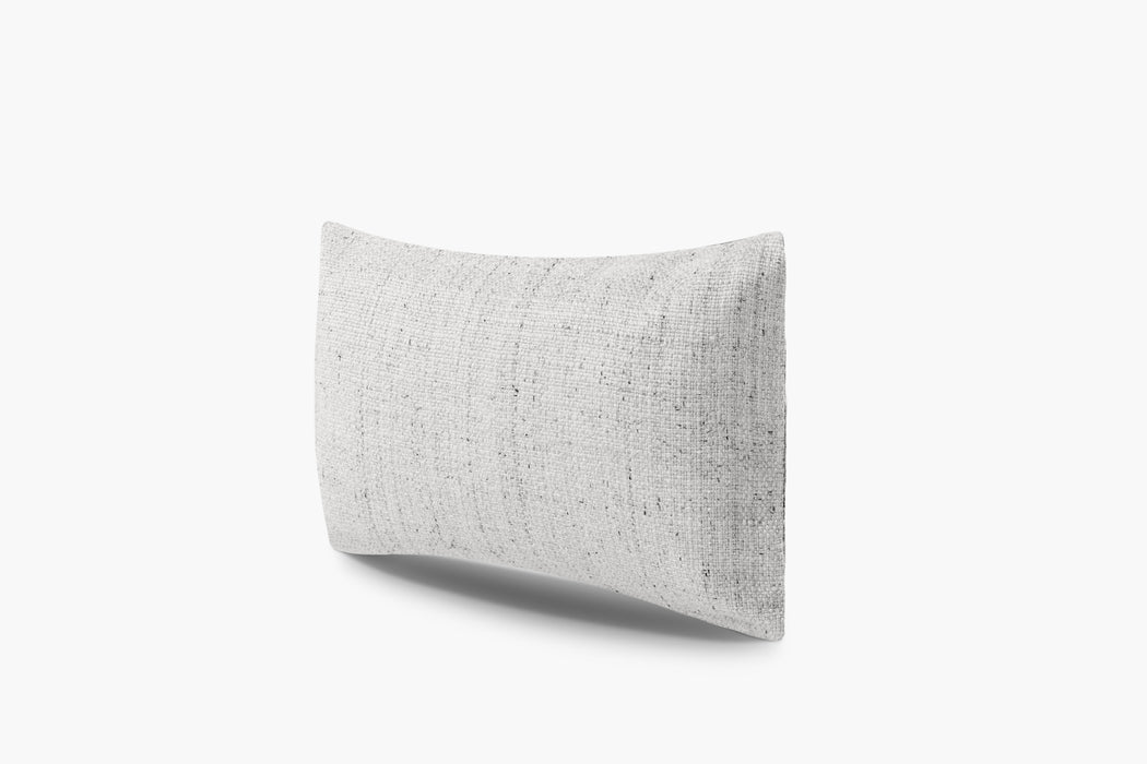 Basketweave Pillow Cover - White