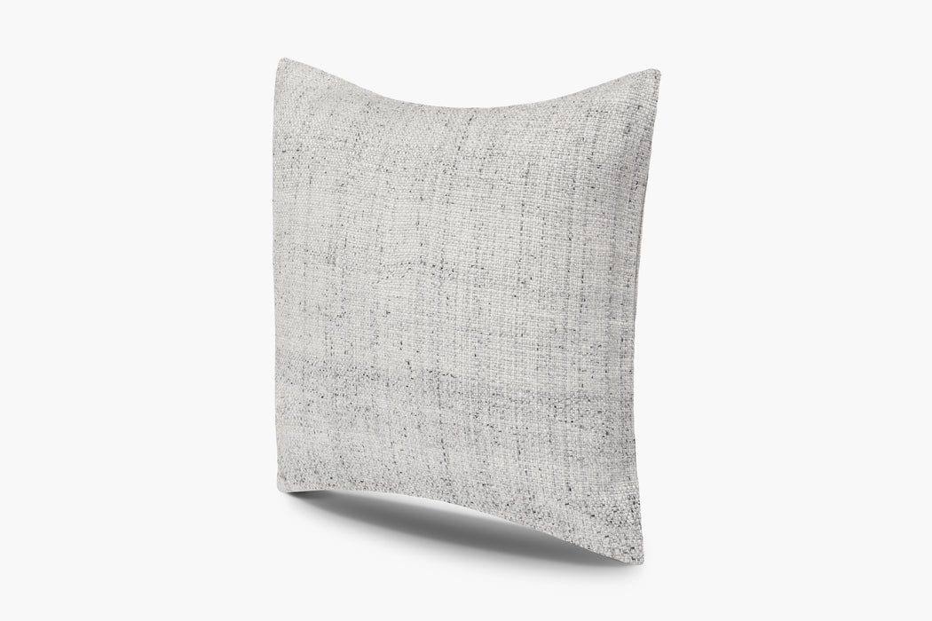 Basketweave Pillow Cover - White