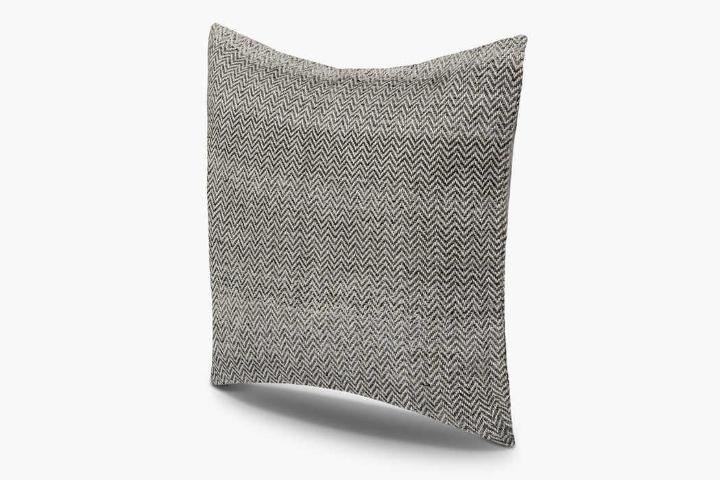 Chevron Pillow Cover - Graphite