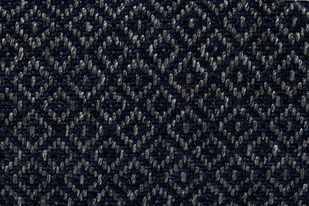 Double Diamond Pillow Cover - Navy