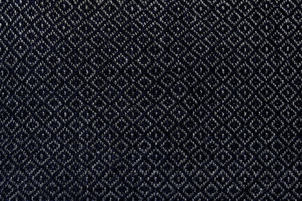 Double Diamond Pillow Cover - Navy