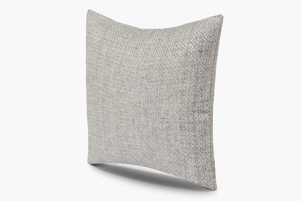 Double Diamond Pillow Cover - Ivory